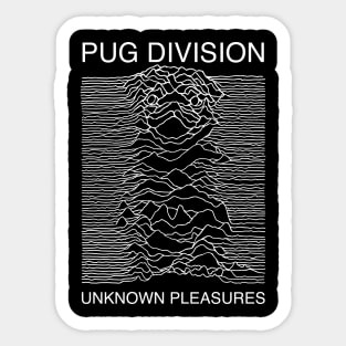 Pug Division Sticker